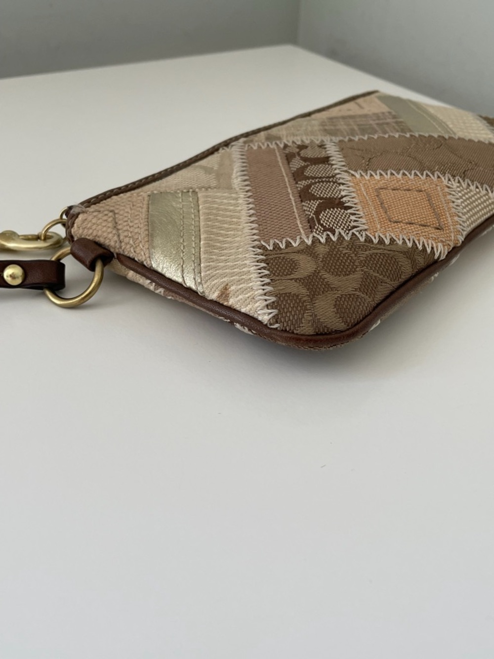 Coach Y2K Patchwork Wristlet - Picture 7 of 11